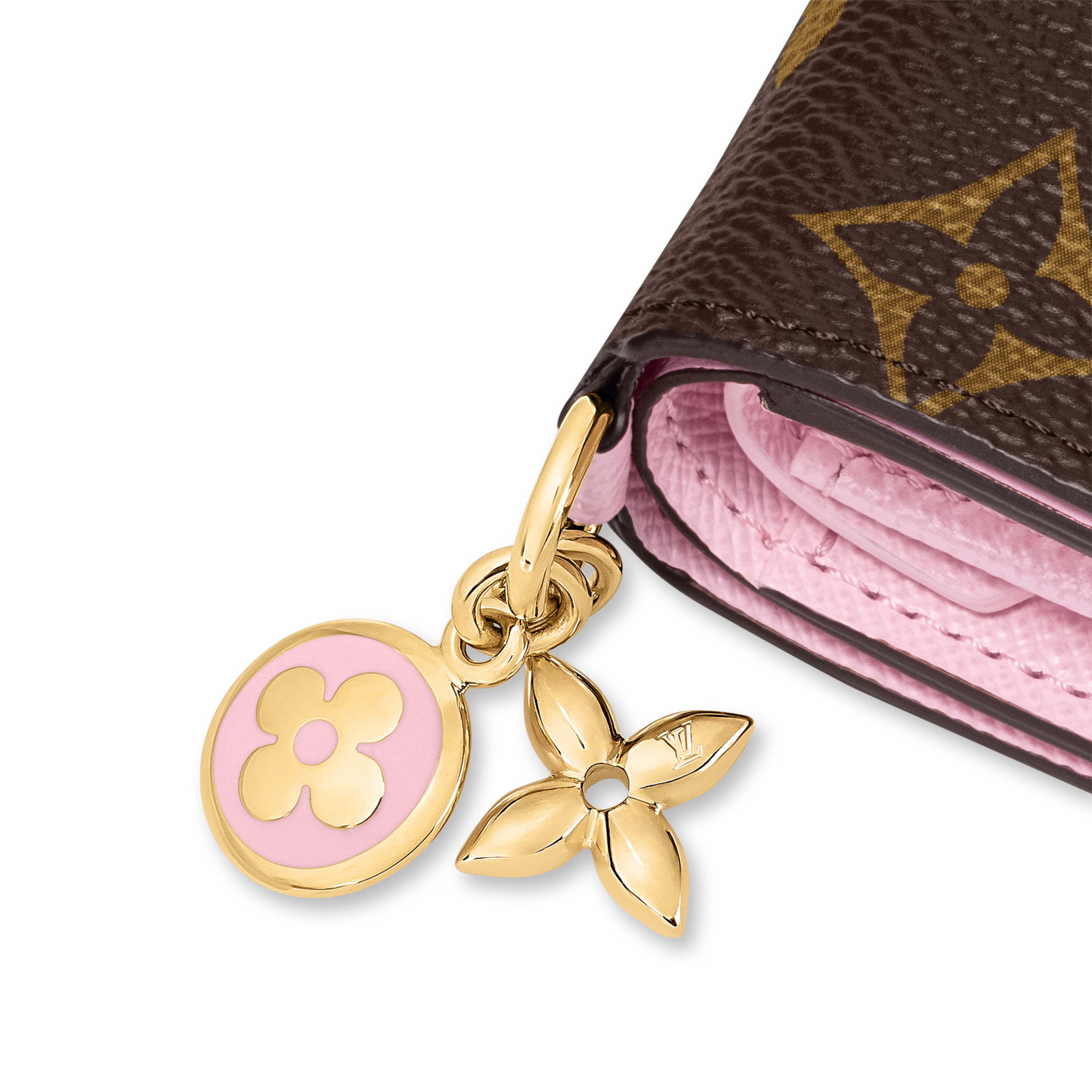 LV Charms Pocket Wallet